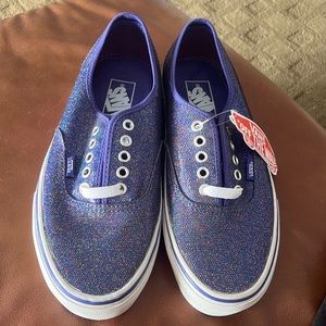 COPY - Brand new never worn purple multicolour Vans off the wall classics